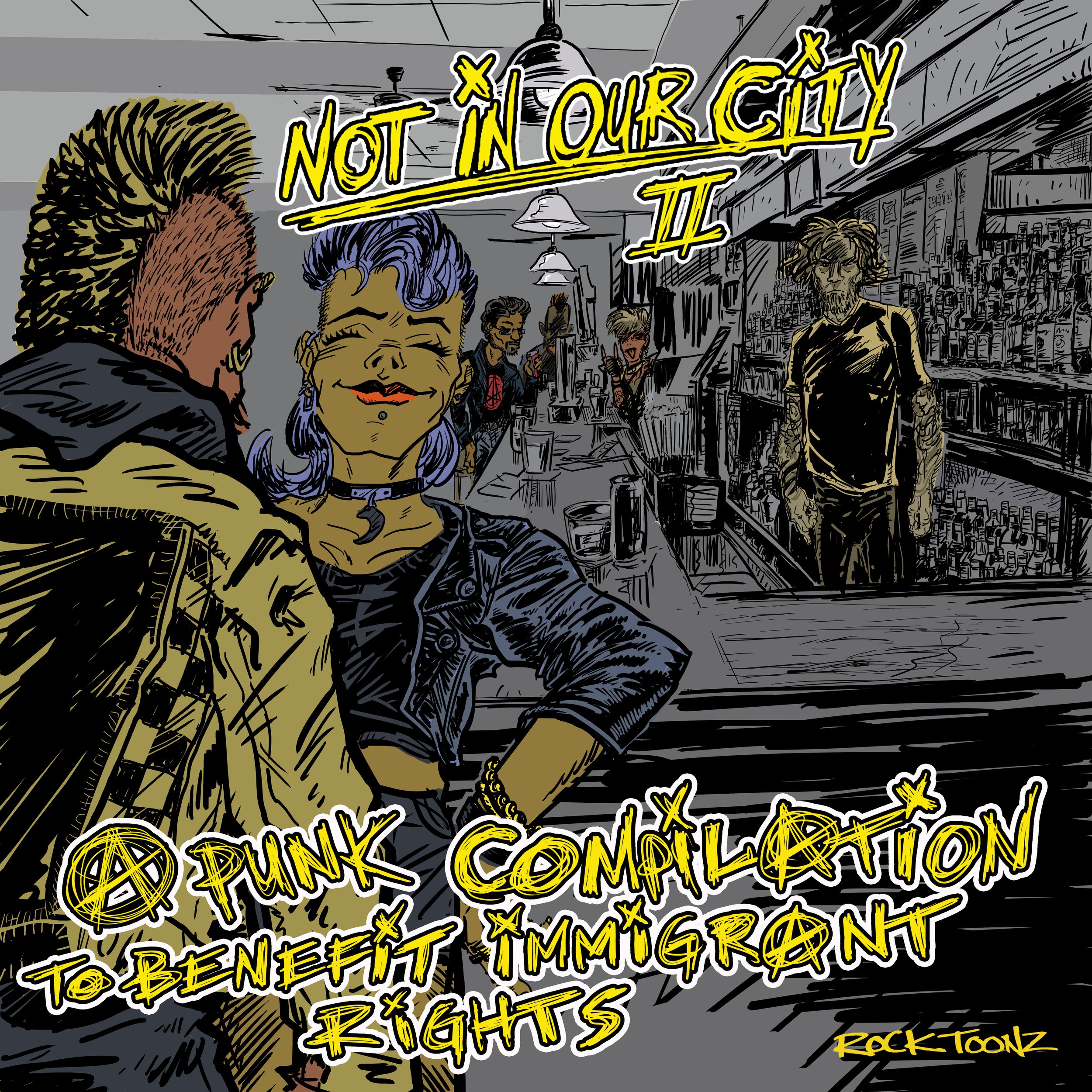 Not In Our City | Benefit CD for NYC's Homeless — knifetwister records